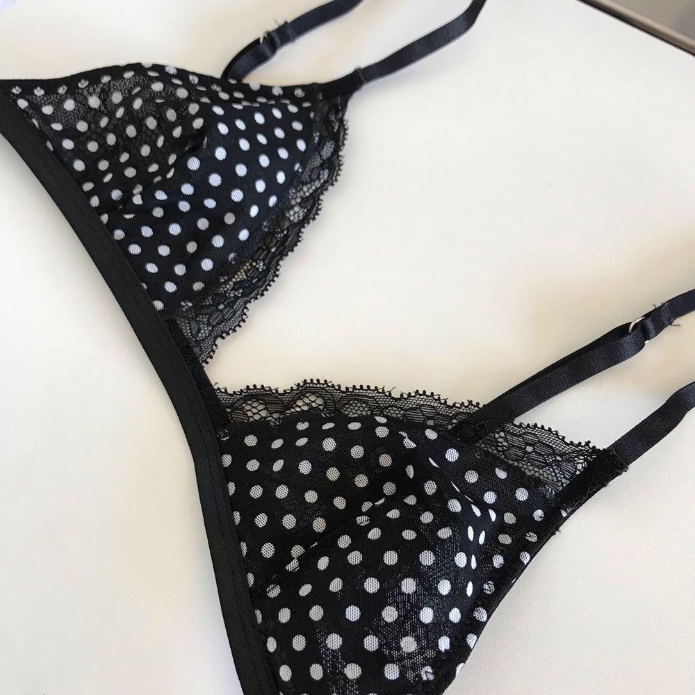 Polka Dot Bra